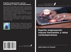 Copertina di Espíritu empresarial: nuevos horizontes y retos contemporáneos