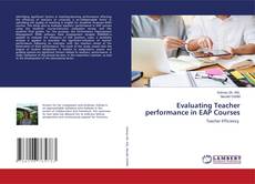 Capa do livro de Evaluating Teacher performance in EAP Courses 