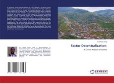 Sector Decentralization: kitap kapağı
