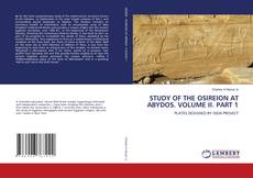 Couverture de STUDY OF THE OSIREION AT ABYDOS. VOLUME II. PART 1