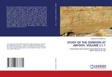 Capa do livro de STUDY OF THE OSIREION AT ABYDOS. VOLUME I,1.1 