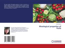 Copertina di Rheological properties of fruits