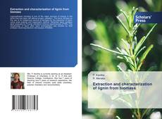 Couverture de Extraction and characterization of lignin from biomass