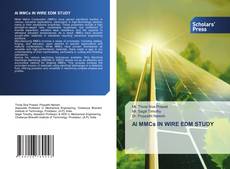 Bookcover of Al MMCs IN WIRE EDM STUDY