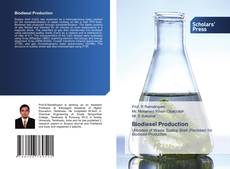 Copertina di Biodiesel Production