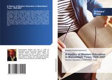 Buchcover von A History of Western Education in Malumfashi Town, 1929-2007