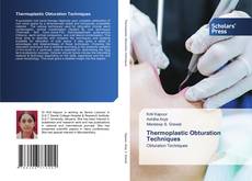 Thermoplastic Obturation Techniques kitap kapağı