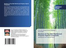 Bamboo & Flax Mat Reinforced Polymer Hybrid Composite kitap kapağı