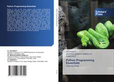 Bookcover of Python Programming Essentials