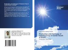 Capa do livro de Production and Yield gap of Cassava Crop in Center-South of Brazil 