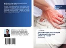 Bookcover of Physiotherapeutic Effects of Postoperative Lumbar Interbody Fusion