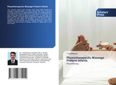 Buchcover von Physiotherapeutic Massage Preterm Infants