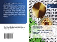 Buchcover von The Technique of Empowering Students in Educational Systems