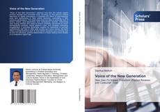 Buchcover von Voice of the New Generation