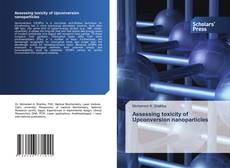 Capa do livro de Assessing toxicity of Upconversion nanoparticles 