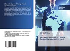 Bookcover of Efficient Endeavors: A College Project Management System