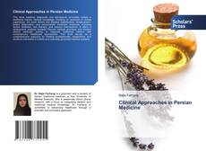 Buchcover von Clinical Approaches in Persian Medicine