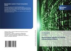 Capa do livro de Remarkable results in Fractal interpolation theory 