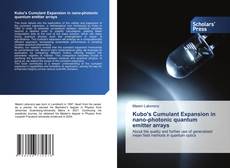 Portada del libro de Kubo's Cumulant Expansion in nano-photonic quantum emitter arrays