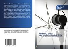 Portada del libro de Male and Female representation in advertising