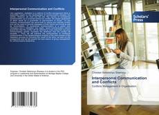 Couverture de Interpersonal Communication and Conflicts