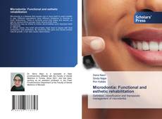 Portada del libro de Microdontia: Functional and esthetic rehabilitation