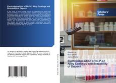 Copertina di Electrodeposition of Ni-P-Cr Alloy Coatings and Brazability of Deposit