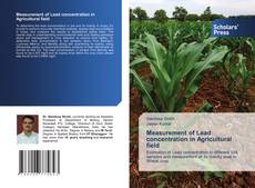 Copertina di Measurement of Lead concentration in Agricultural field