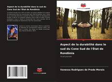 Couverture de Aspect de la durabilité dans le sud du Cone Sud de l'État de Rondônia