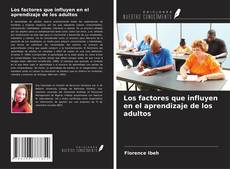 Buchcover von Los factores que influyen en el aprendizaje de los adultos