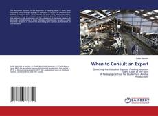 Capa do livro de When to Consult an Expert 