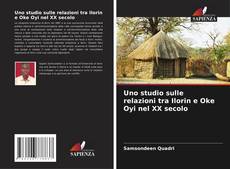 Uno studio sulle relazioni tra Ilorin e Oke Oyi nel XX secolo kitap kapağı