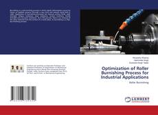 Couverture de Optimization of Roller Burnishing Process for Industrial Applications