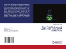 Capa do livro de Real Time Background Subtraction using CUDA Architecture 