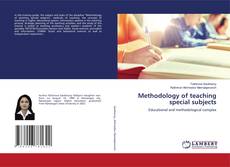 Copertina di Methodology of teaching special subjects