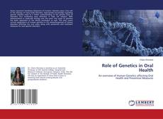 Portada del libro de Role of Genetics in Oral Health