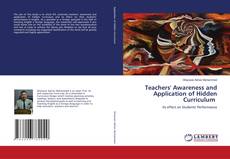 Capa do livro de Teachers' Awareness and Application of Hidden Curriculum 