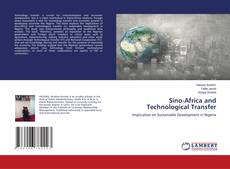 Sino-Africa and Technological Transfer kitap kapağı