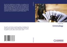 Capa do livro de Criminology 