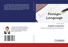 Capa do livro de English Linguistics 