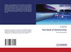 Portada del libro de Text book of biochemistry