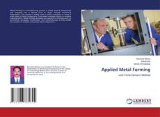 Capa do livro de Applied Metal Forming 