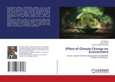 Capa do livro de Effect of Climate Change on Environment 
