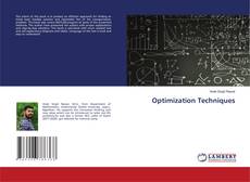 Couverture de Optimization Techniques