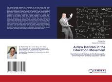 Buchcover von A New Horizon in the Education Movement