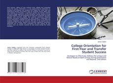 Capa do livro de College Orientation for First-Year and Transfer Student Success 