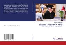 Copertina di Distance Education in India: