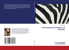 Couverture de An Economic Criticism of Ubuntu