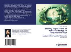 Capa do livro de Stormy applications of nanotechnology In renewable energy 