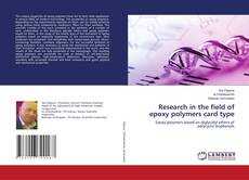 Capa do livro de Research in the field of epoxy polymers card type 